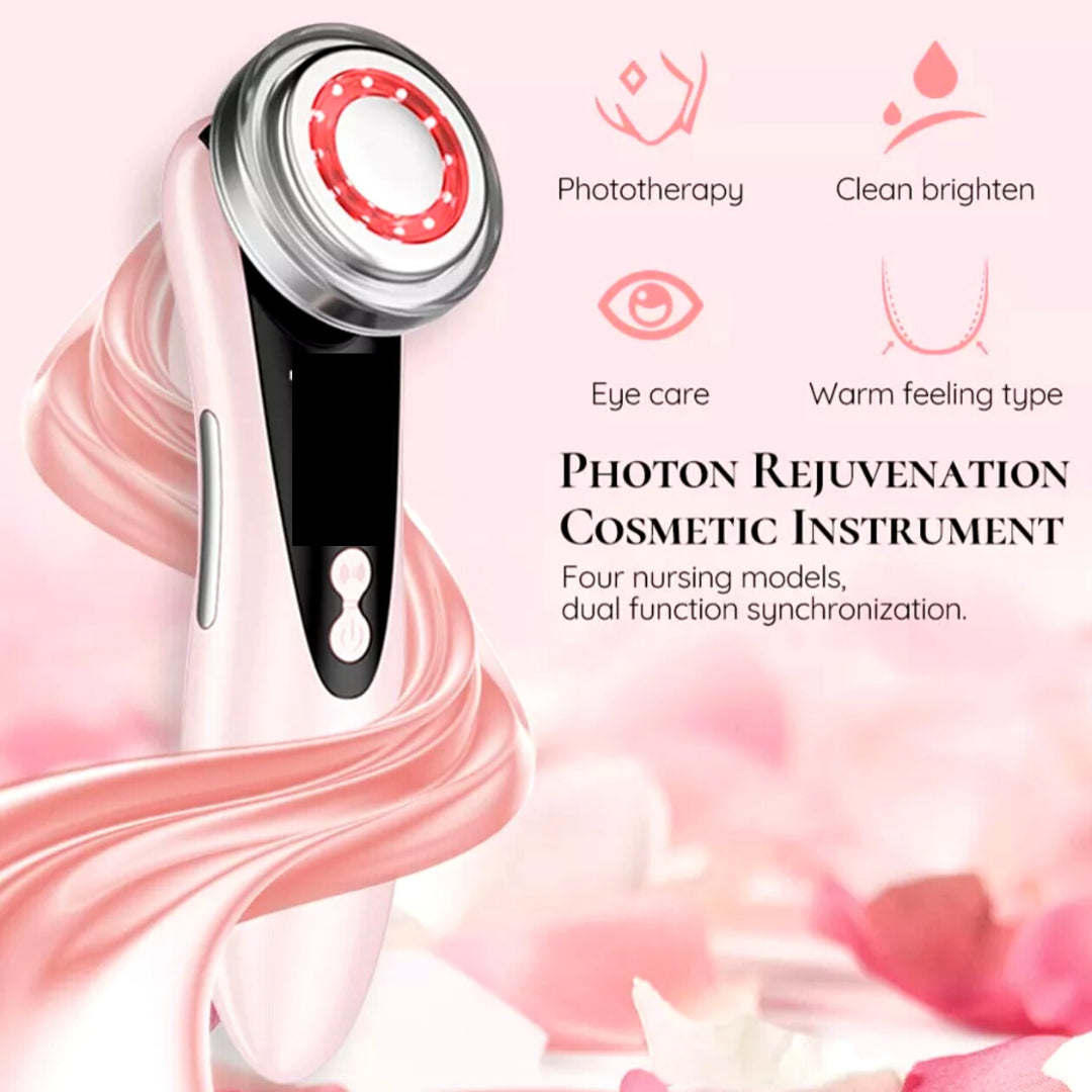 Masajeador LED Para La Cara Facial Rostro Rejuvenecimien