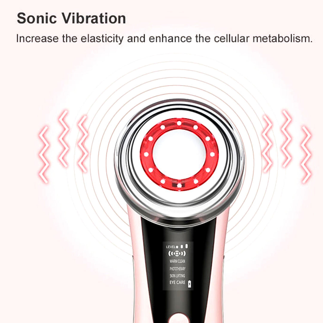 Masajeador LED Para La Cara Facial Rostro Rejuvenecimien