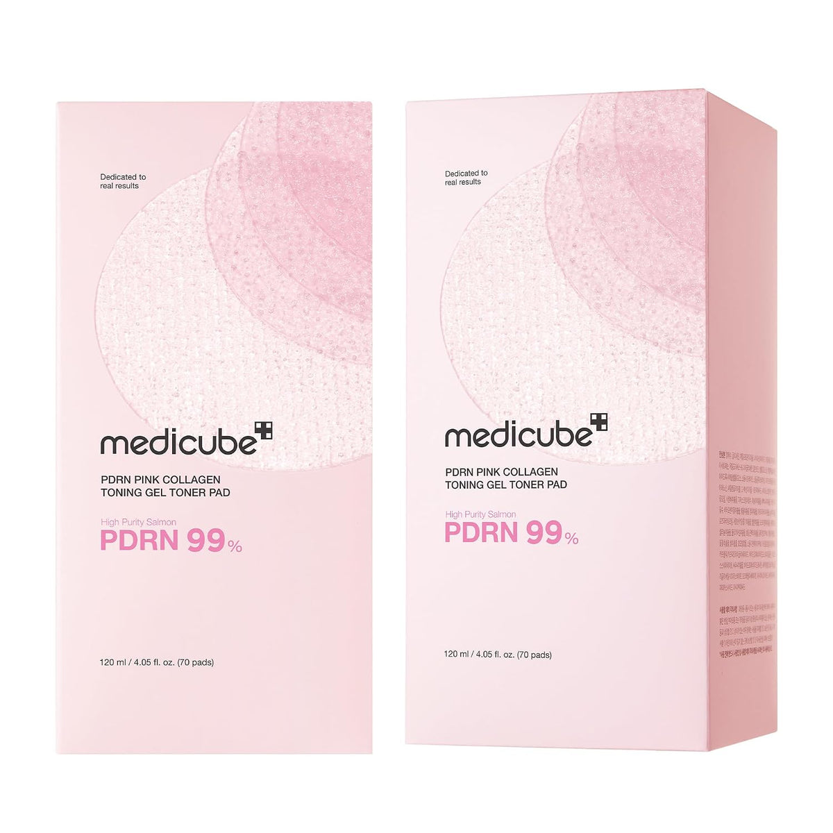Toner Pads Salmon DNA PDRN Pink Collagen Jelly Pad for Soothing